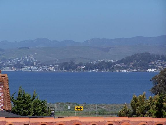 Bay view from upstairs family room