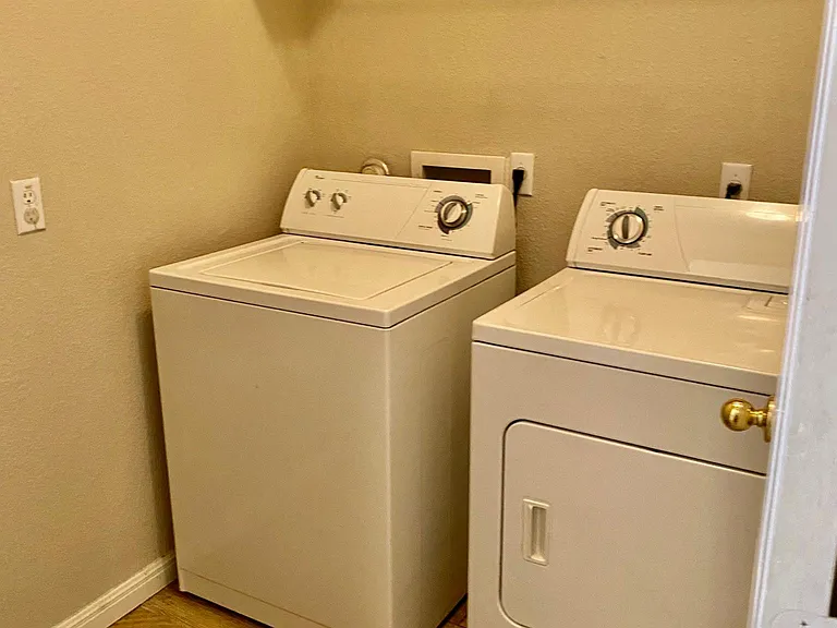 Washer and Dryer Room