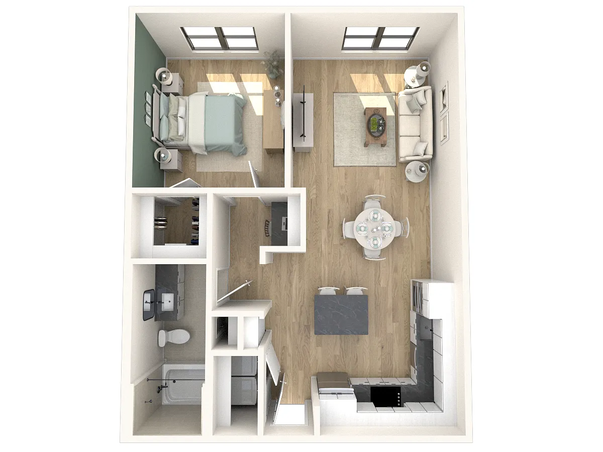 Floor plan Westheimer