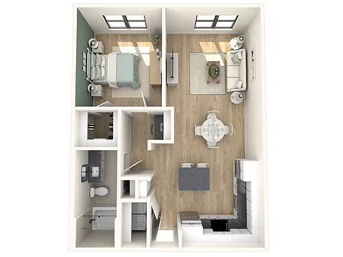Floor plan Westheimer