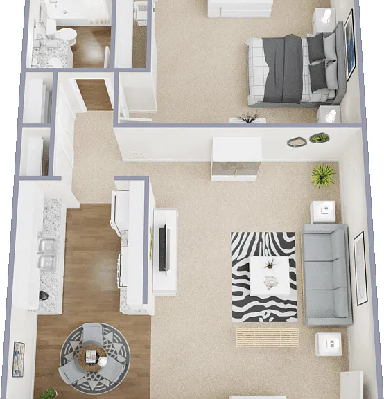 Plan A Floorplan Diagram