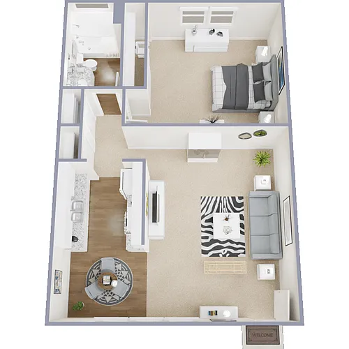 Floor plan Plan A