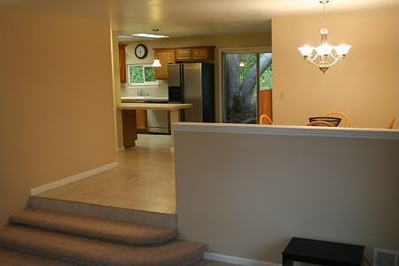 Kitchen view from Living Room