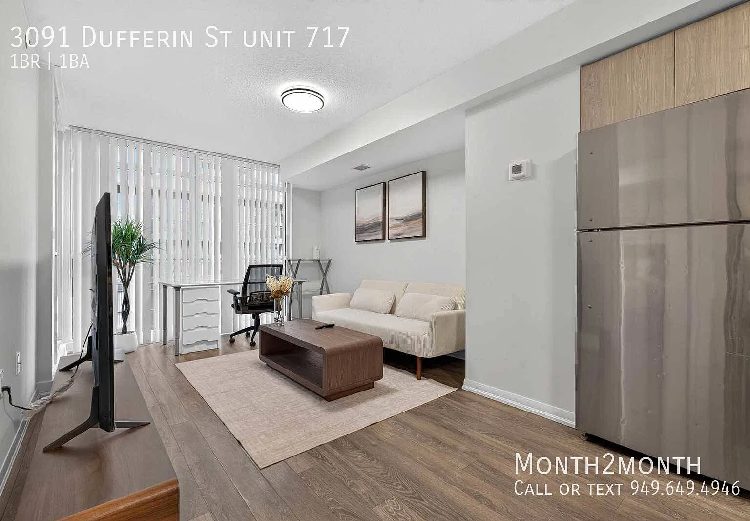 Sunlit Living on Dufferin St — Photo 4