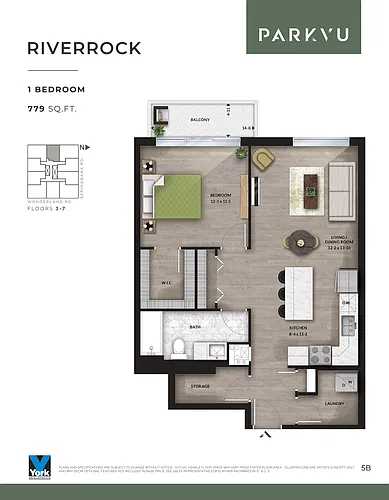 Floor plan RIVERROCK