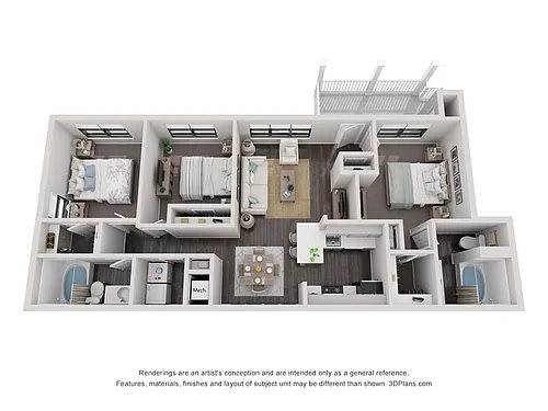 Floor plan C1
