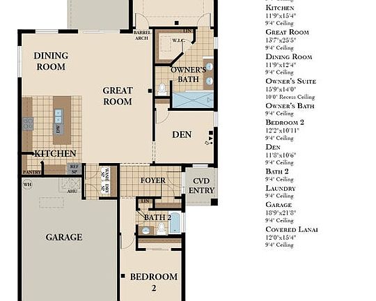 Sebring II Base Floor Plan
