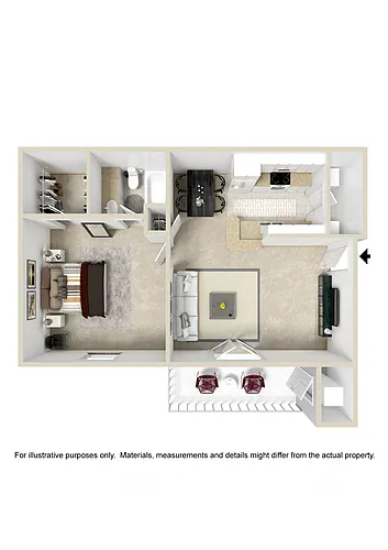 Floor plan The Bully