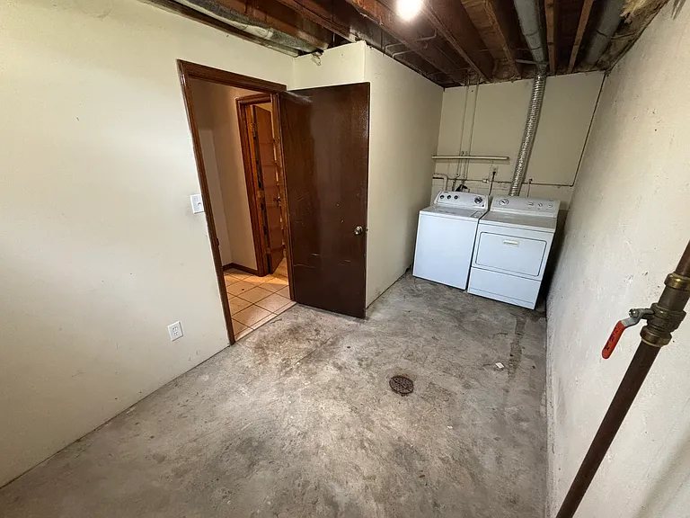 Will leave previous washer and dryer- tenant responsible for repairs of washer and dryer. Not included in lease or can haul away. Both working well!