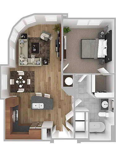 Floor plan A10B