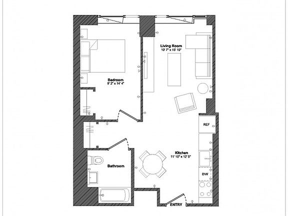 2nd image of 251 W 117th St APT 5D