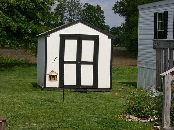 Shed to store all of your outdoor necessities!