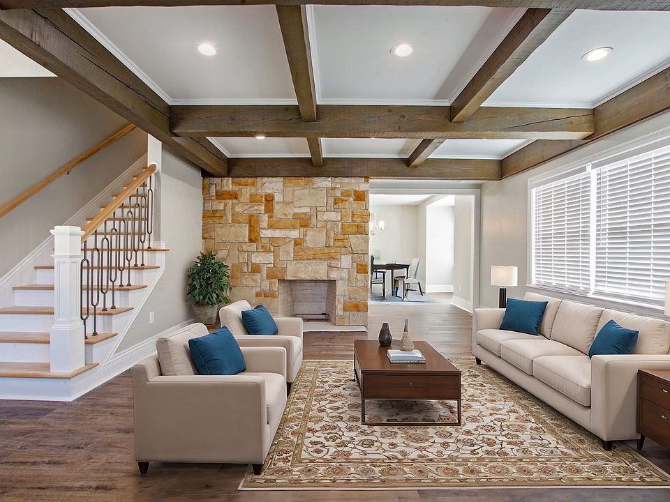 Living Room with Fireplace-(note: shown for staging purposes only. Apartment is not furnished).