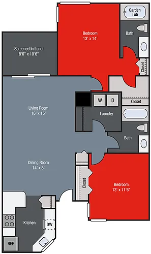 Floor plan B1