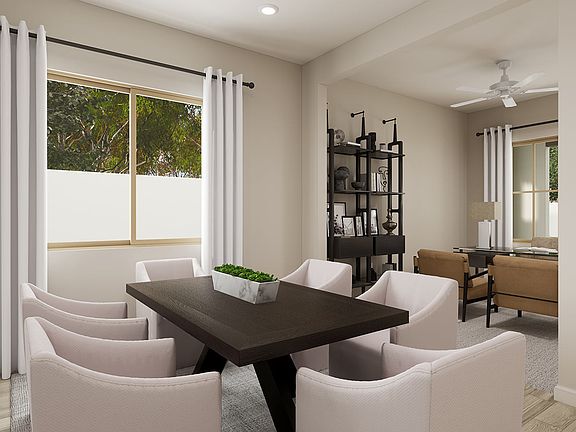 Sierra Plan 3509 Dining Rendering