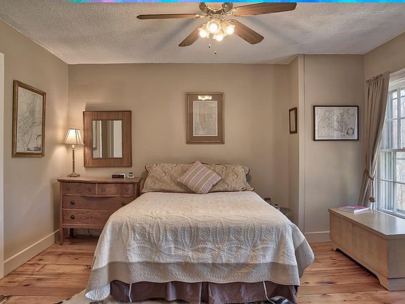 Rear bedroom with large closet and huge walk-in attic storag