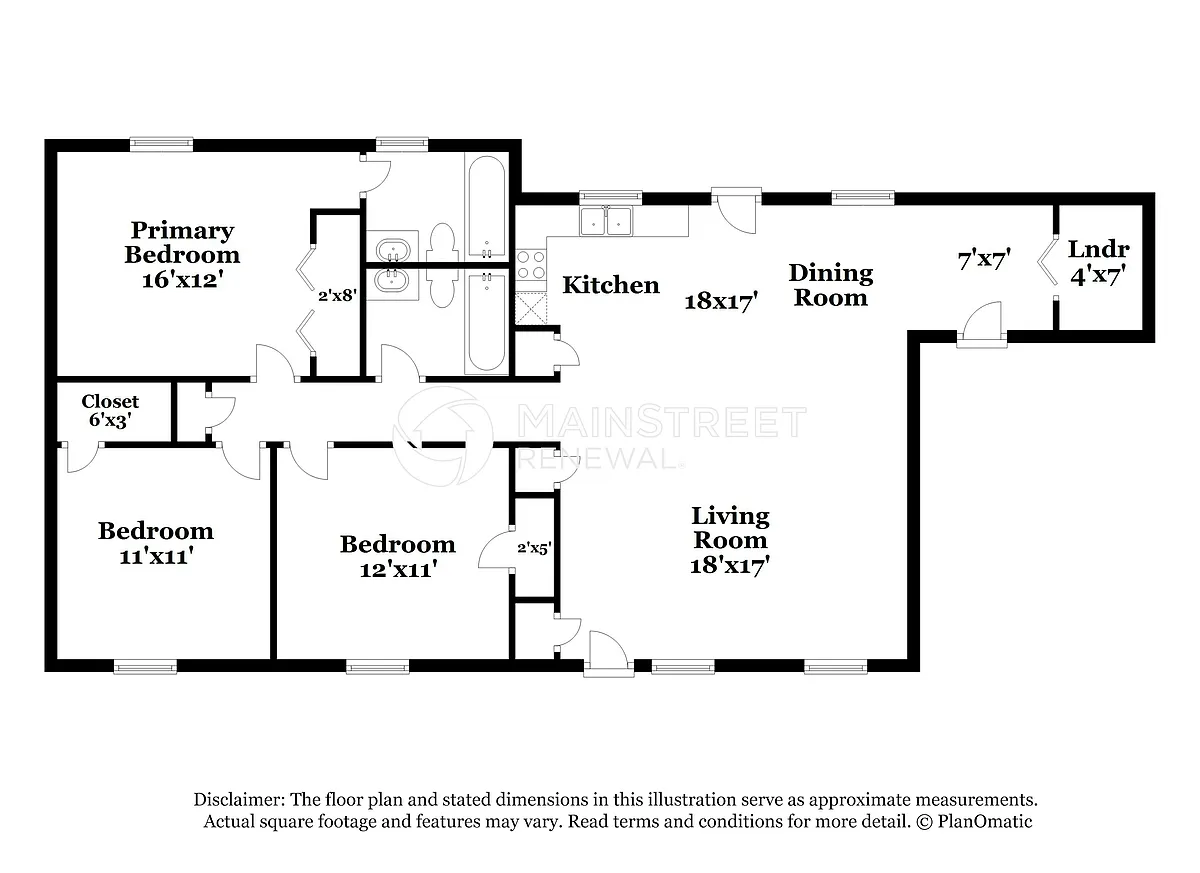 Floor Plan - 5734 Attucks Blvd
