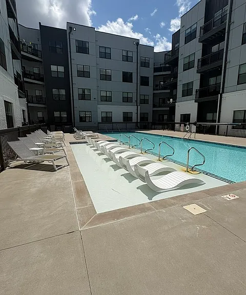 You have access to the outdoor pool!