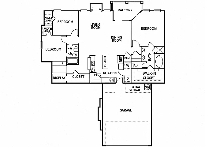 Floor plan C1