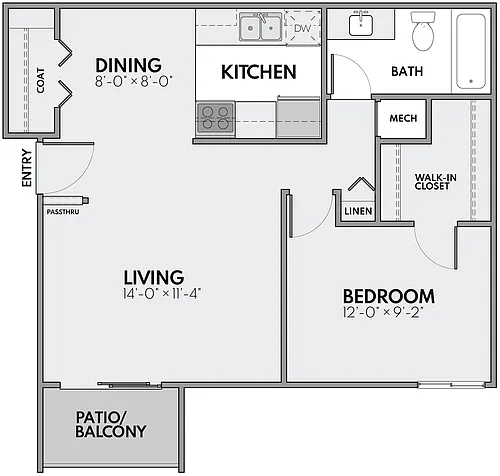 Floor plan The Brentwood