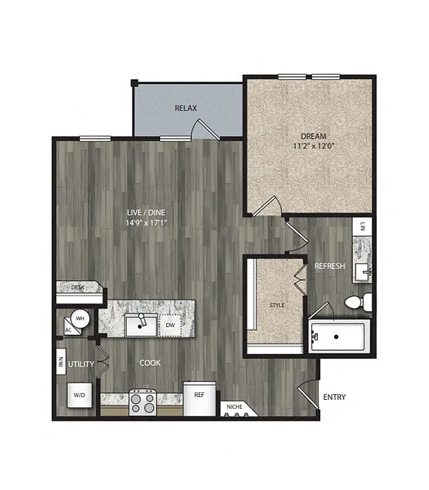 Floor plan A3a