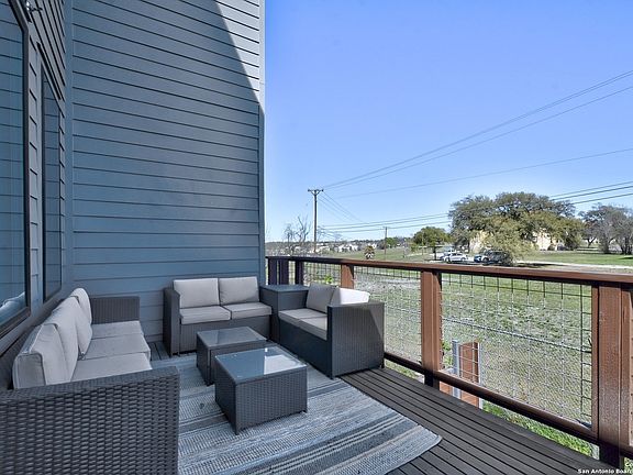 View from back yard deck. Open view of Fort Sam Houston