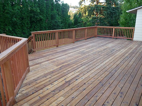 Recently Rebuilt Deck