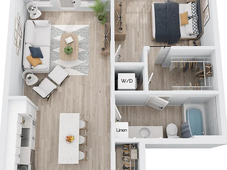 A4 floor plan The Elliott