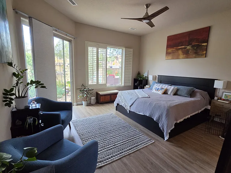 Master bedroom main level