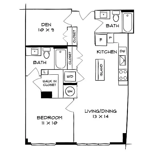 Floor plan Design 1D20
