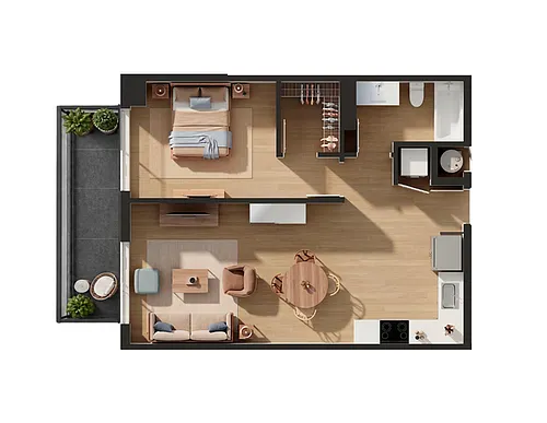 Floor plan A1