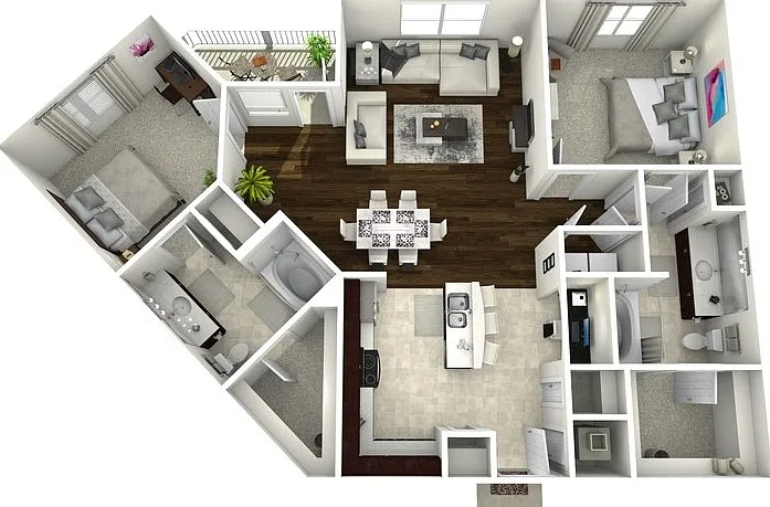 The Herrington Floorplan Diagram
