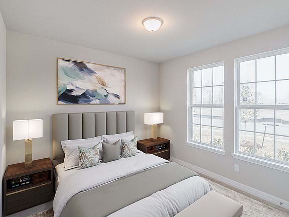 Third bedroom. Note Sample product photo - actual exterior and interior selections may vary by home