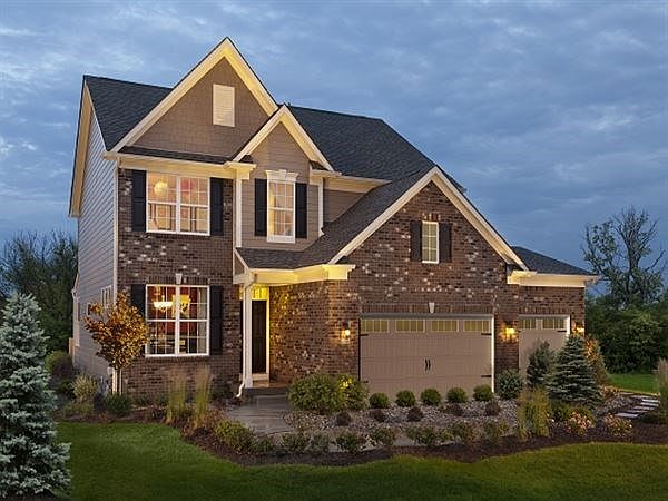 This photo is a model home photo or artist rendering due to
