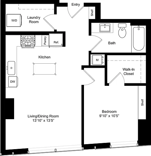 Floor plan A8a