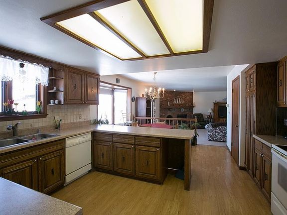 Kitchen, eating area