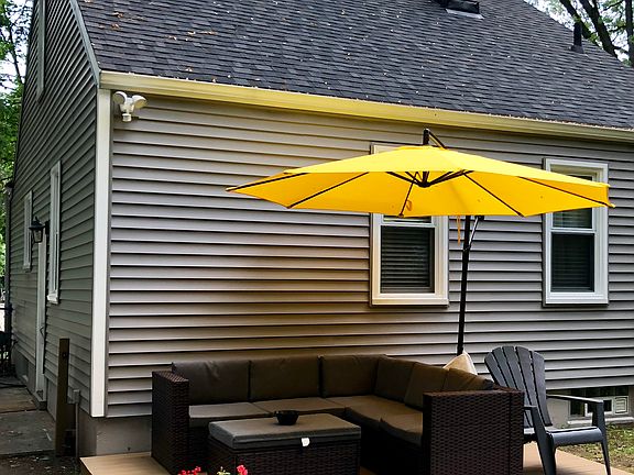 Backyard patio