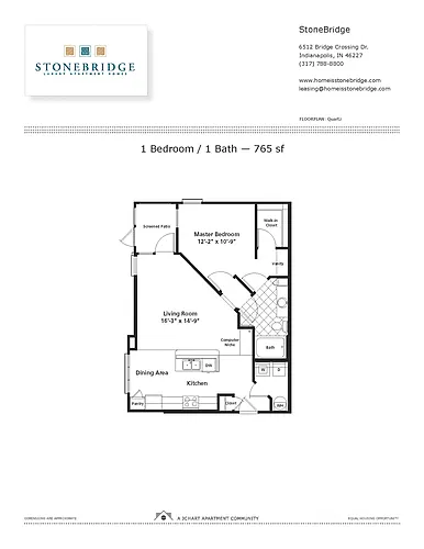 Floor plan Quartz 1.1