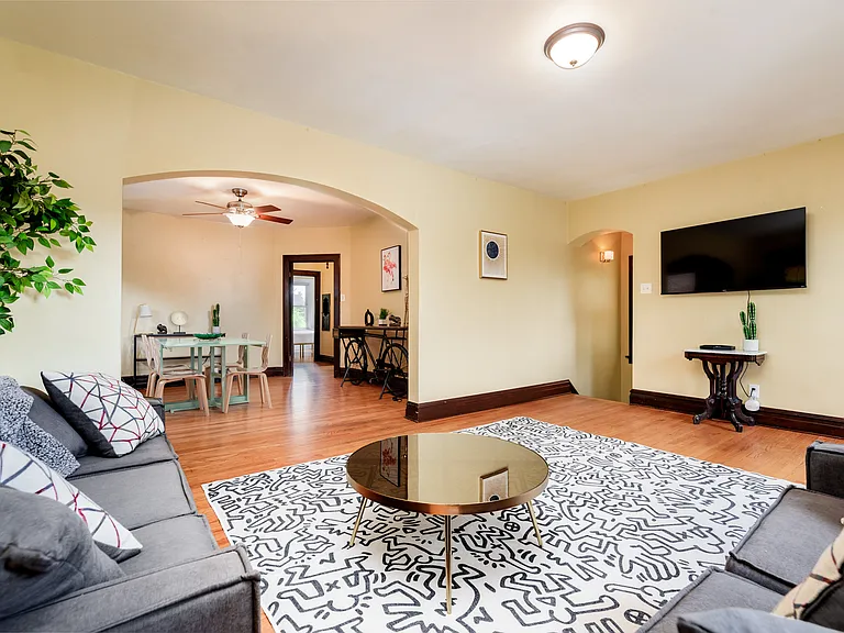 Living Room with view of dining room