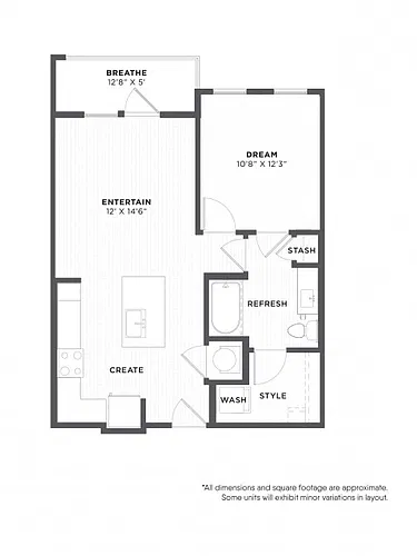 Floor plan A1C