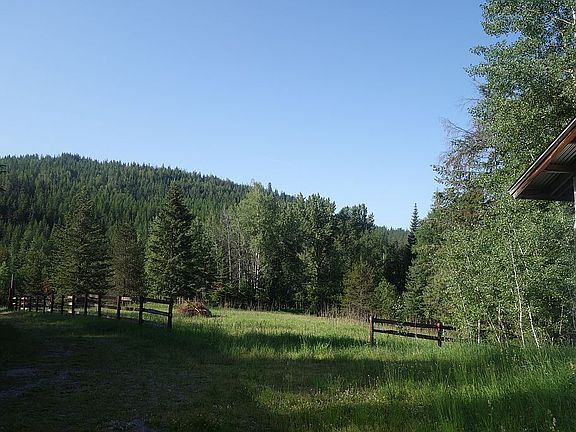 Open pasture area