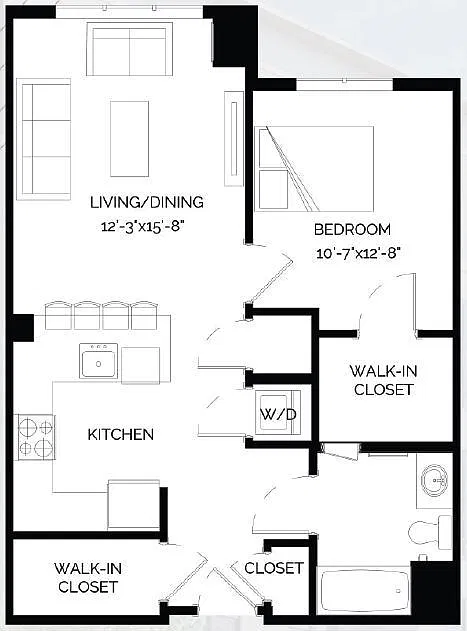 Floor plan 1-F