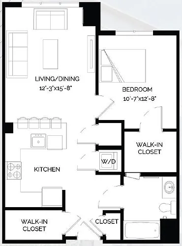 Floor plan 1-F