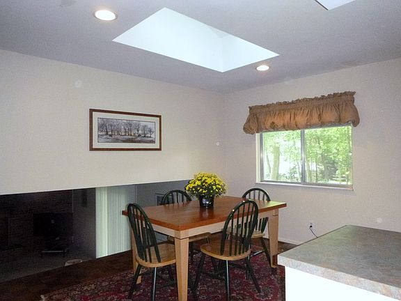 Skylight over kitchen table