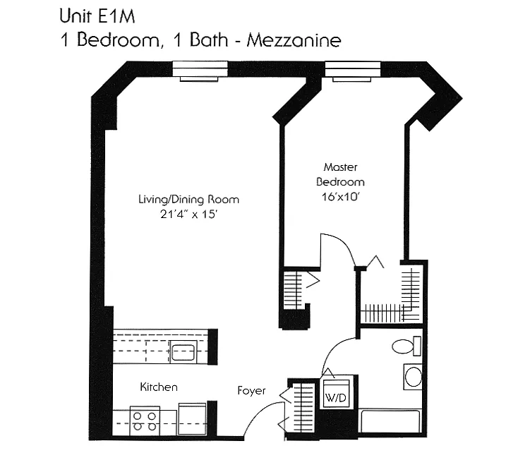Floor plan E1M