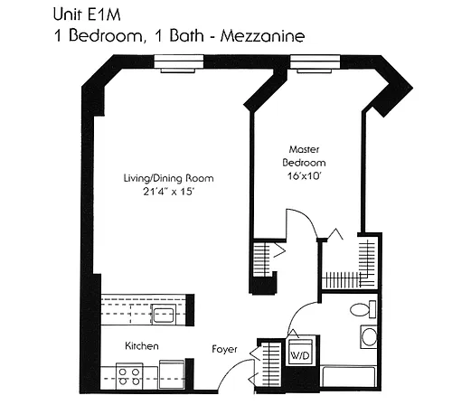 Floor plan E1M