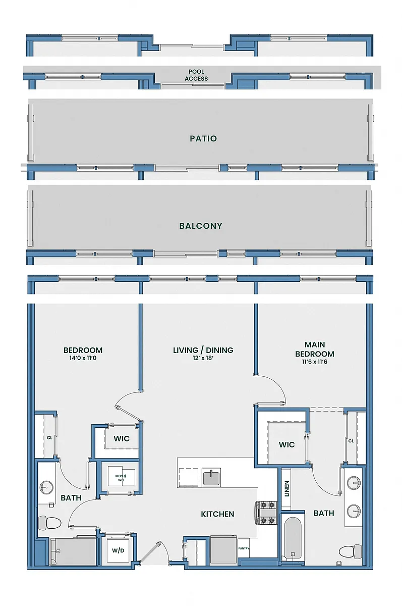 Floor plan B2