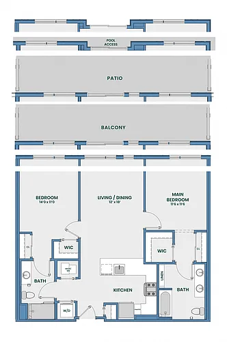 Floor plan B2