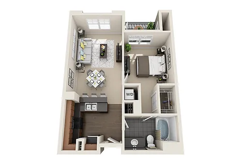 Floor plan A1A