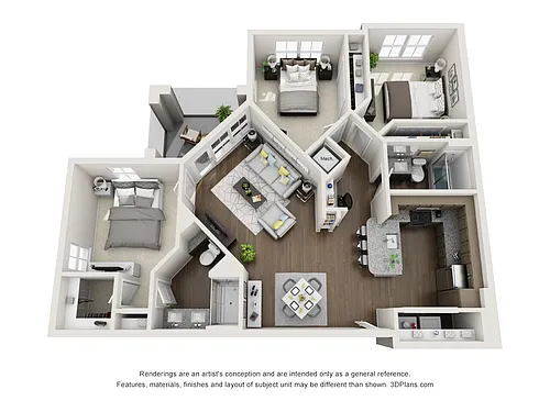 Floor plan C1